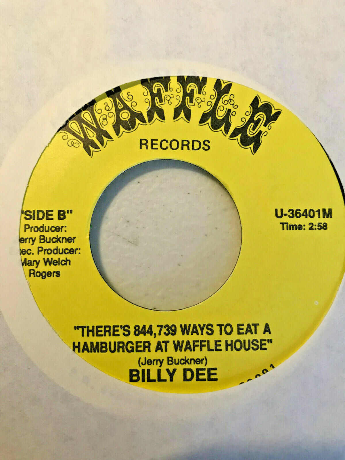 WAFFLE HOUSE RECORDS/ “SPECIAL BUNDLE PACKAGE