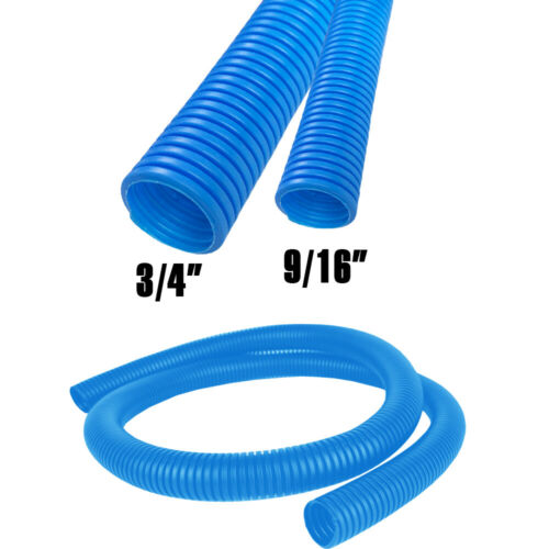 Wire Conduit Flexible Cover BLUE Split Loom Cable Sleeve Choose Hot Sizes Lot